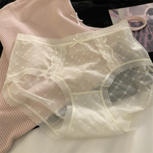 我 7A抑菌三角褲 小世界 女生純欲蕾絲內(nèi)褲 純棉襠 浪漫收藏家