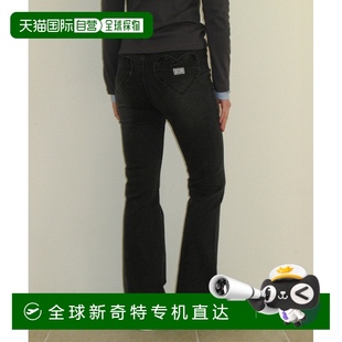 韓國直郵ronron 休閑顯瘦 牛仔褲 時尚 日常通勤百搭舒 正品 1h可退