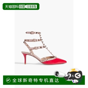 鉚釘漆皮淺口鞋 女士 W2S0375VNW 華倫天奴 香港直郵Valentino