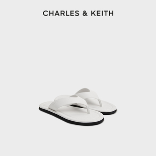 70360171輕便平底夾趾人字拖外穿拖鞋 CHARLES&KEITH25夏新款 CK1