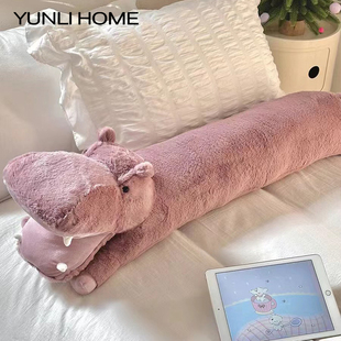 長(zhǎng)條睡覺抱枕女生創(chuàng)意禮物玩偶可愛兔子毛絨玩具公仔側(cè)睡夾腿枕頭