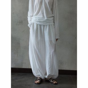 設(shè)計(jì)天絲垂感空氣裙褲 新品 M8664 September原創(chuàng)正品 十三行Hello