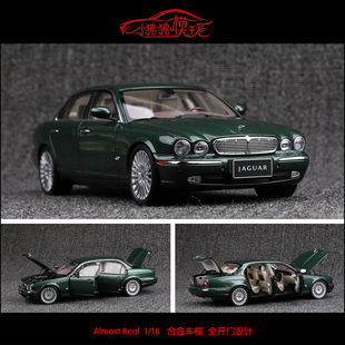 Jaguar捷豹XJ6 X350合金全開汽車模型 Real似真1 AR現貨Almost