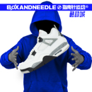AJ4 白水泥 指南針 FV5029 JORDAN 男子中幫復(fù)古籃球鞋 100 AIR