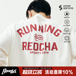 REOCHA熱呈戶外秋冬sorona索羅娜國潮潮牌速干運動情侶長袖 T恤男