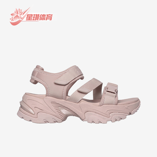 女士休閑運(yùn)動(dòng)輕盈厚底涼鞋 Skechers 新款 夏季 斯凱奇正品