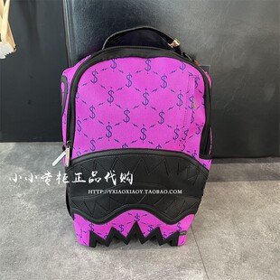 W0915704 男女美金雙肩背包書包 SprayGround鯊魚嘴正品 2023新款