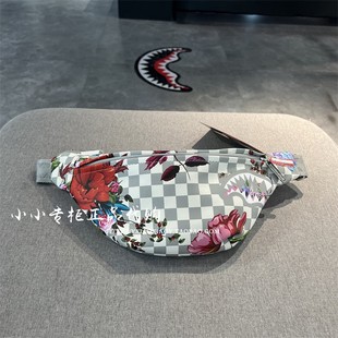 W0825110 男女花朵單肩斜挎包腰包 SprayGround鯊魚專柜正品 22款