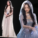 演出服 氣質名媛輕奢小眾高端晚裝 宴會晚禮服裙女2025新款 明星同款