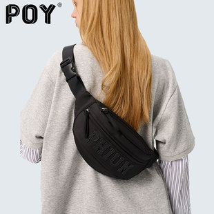 POY?新款 運(yùn)動(dòng)休閑胸包手機(jī)腰包女輕便斜挎包登山旅行男背包胸包