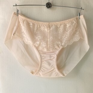 女底褲 韓國品牌EBLIN專柜正品 清新素雅蕾絲花朵膚色無痕平角內(nèi)褲