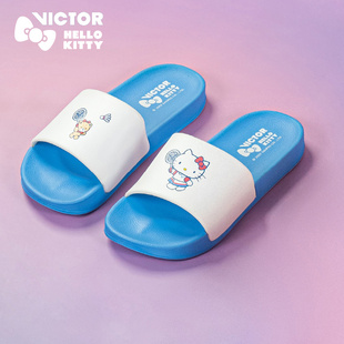 VICTOR勝利羽毛球運動拖鞋 凱蒂貓威克多007KT女 HelloKitty聯名款