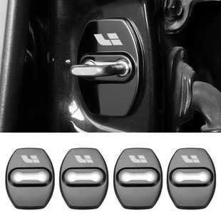 適用理想L6L7L8L9門鎖扣保護(hù)蓋專用品汽車門鎖扣保護(hù)套改裝 飾配件