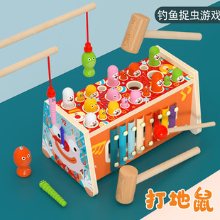 智樂(lè)寶新款 周歲多功能釣 大號(hào)打地鼠幼兒童益智動(dòng)腦嬰兒寶寶早教