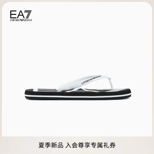 ARMANI 2025夏季 阿瑪尼EA7 人字游泳沙灘拖鞋 男女情侶款 EMPORIO