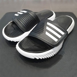 透氣一字拖涼鞋 adidas阿迪達斯運動拖鞋 戶外沙灘鞋 2025夏新款 男鞋