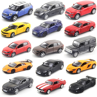 馬珂垯裕豐合金車(chē)模路虎極光啞光越野車(chē)跑車(chē)汽車(chē)模型金屬回力 包郵