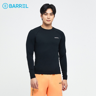韓國BARREL沖浪衣潛水服男水母衣防曬泳衣速干長袖 浮潛游泳衣分體