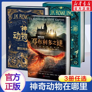 外國文學(xué)暢銷ggad 神奇動(dòng)物在哪里3冊(cè)全套鄧布利多之謎格林德沃之罪原創(chuàng)電影劇本JK羅琳著哈利波特系列前傳中文版 書 官方正版