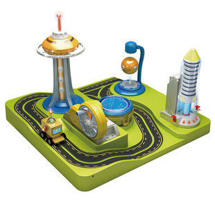 幼兒園科學(xué)實(shí)驗(yàn)電路星際城市兒童科教模型材料手工小制作DIY玩具