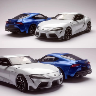 豐田 Toyota 威爾 A90 Supra 合金全開(kāi)仿真汽車模型 WELL