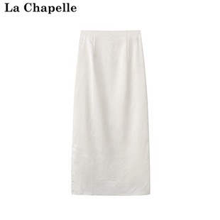 新中式 拉夏貝爾 新款 Chapelle夏季 國風提花高腰顯瘦包臀半身裙