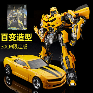 變形模型合金正版 汽車機甲機器人大黃蜂兒童生日禮物男孩金剛玩具