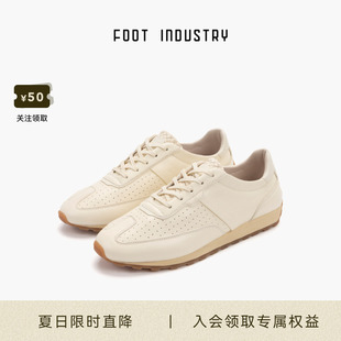 復(fù)古慢跑鞋 足下工業(yè) 編織運(yùn)動(dòng)休閑 INDUSTRY 「品牌特惠」FOOT