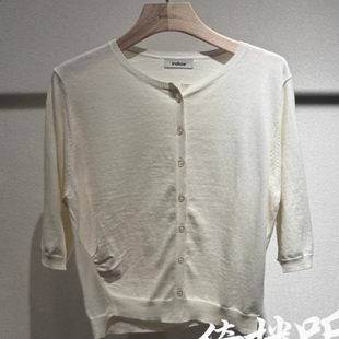 2025夏季 589商場正品 長袖 開衫 indicia標記女裝 針織衫 F2B5KS341C
