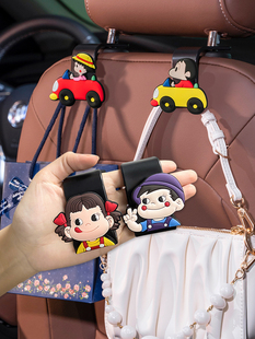 車載掛鉤可愛多功能收納汽車掛鉤車內用座椅靠背掛鉤內飾品大全%
