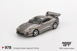 978 Toyota Supra 合金汽車模型 MINIGT 灰色