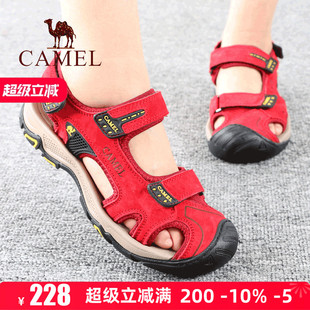 駱駝女鞋 徒步旅游沙灘鞋 25夏季 鏤空透氣戶外休閑涼鞋 子 新款 Camel