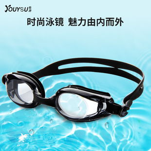 泳鏡男近視防水防霧透明帶度數(shù)游泳眼鏡潛水近視泳鏡女游泳裝 備