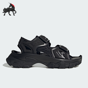 IE3540 SMC女士魔術貼厚底運動涼鞋 Adidas 阿迪達斯正品
