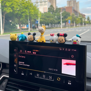 2023迪士尼汽車(chē)擺件新款 飾用品大全可愛(ài)車(chē)載中控臺(tái)小公仔女 車(chē)內(nèi)裝