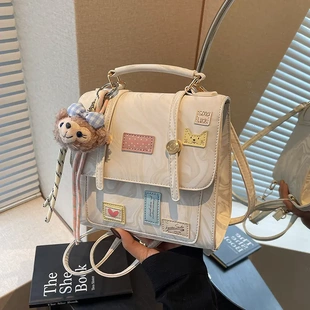 艾米兔女包2025新款 ins手提包小眾百搭休閑通勤雙肩包 潮流時尚