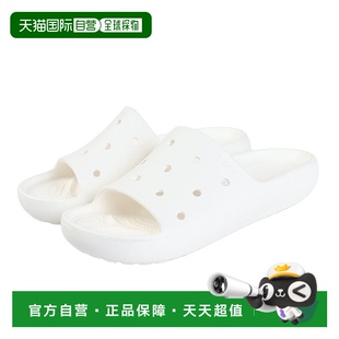 男女款 經(jīng)典 運(yùn)動(dòng)洞洞拖鞋 22卡洛馳涼鞋 白色 日潮跑腿crocs卡駱馳