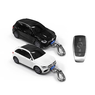 適用于奔馳 GLC鑰匙包汽車模型塑料殼遙控器保護(hù)套創(chuàng)意扣定制改裝