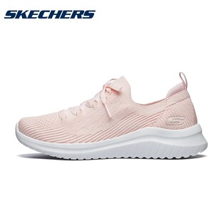 輕便透氣一腳蹬襪套休閑運動鞋 女鞋 13356 新款 Skechers斯凱奇春季