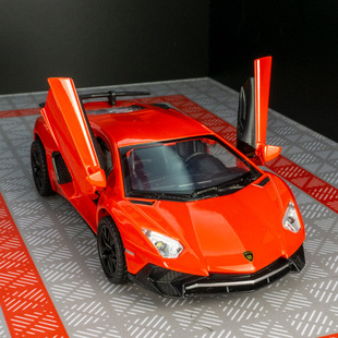 仿真蘭博合金汽車模型藍(lán)博LP750 4金屬跑車玩具男孩生日禮物擺件