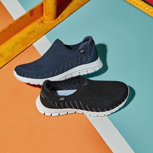 104508 女透氣網布舒適休閑鞋 Skechers斯凱奇新款 輕便一腳蹬健步鞋