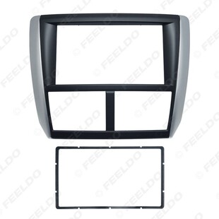 適用斯巴魯森林人翼豹音響改裝 汽車DVD導航雙錠2DIN筋膜 框面板