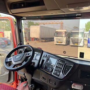 大貨車前擋玻璃伸縮遮陽簾透明隔熱吸盤式 太陽膜