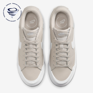 耐克正品 DM7590 Court 厚底輕便板鞋 111 Legacy女士休閑經典 Nike