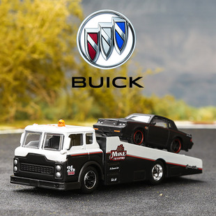 Type 美馳圖1 64運輸車隊拖車合金汽車模型收藏1987別克Buick