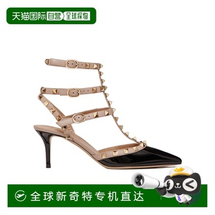 鉚釘尖頭高跟涼鞋 香港直郵Valentino WS0375VNW 99新未使用