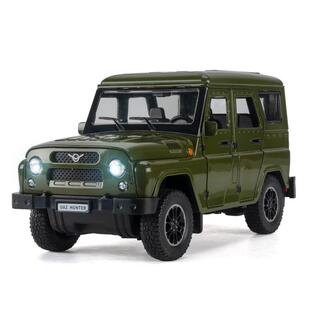 仿真1比18俄羅斯瓦滋獵人合金汽車模型擺件玩具代發 盒裝
