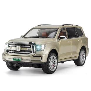 仿真1比24坦克500合金越野汽車模型擺件玩具代發 泡沫盒裝