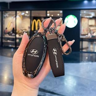 2025款 北京現代途勝L鑰匙套新途勝l第五代LUX專用TOP汽車全包殼扣