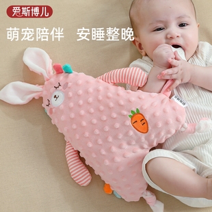 安撫巾嬰兒可入口兔子玩偶手指偶寶寶睡覺公仔可啃咬毛絨手偶玩具